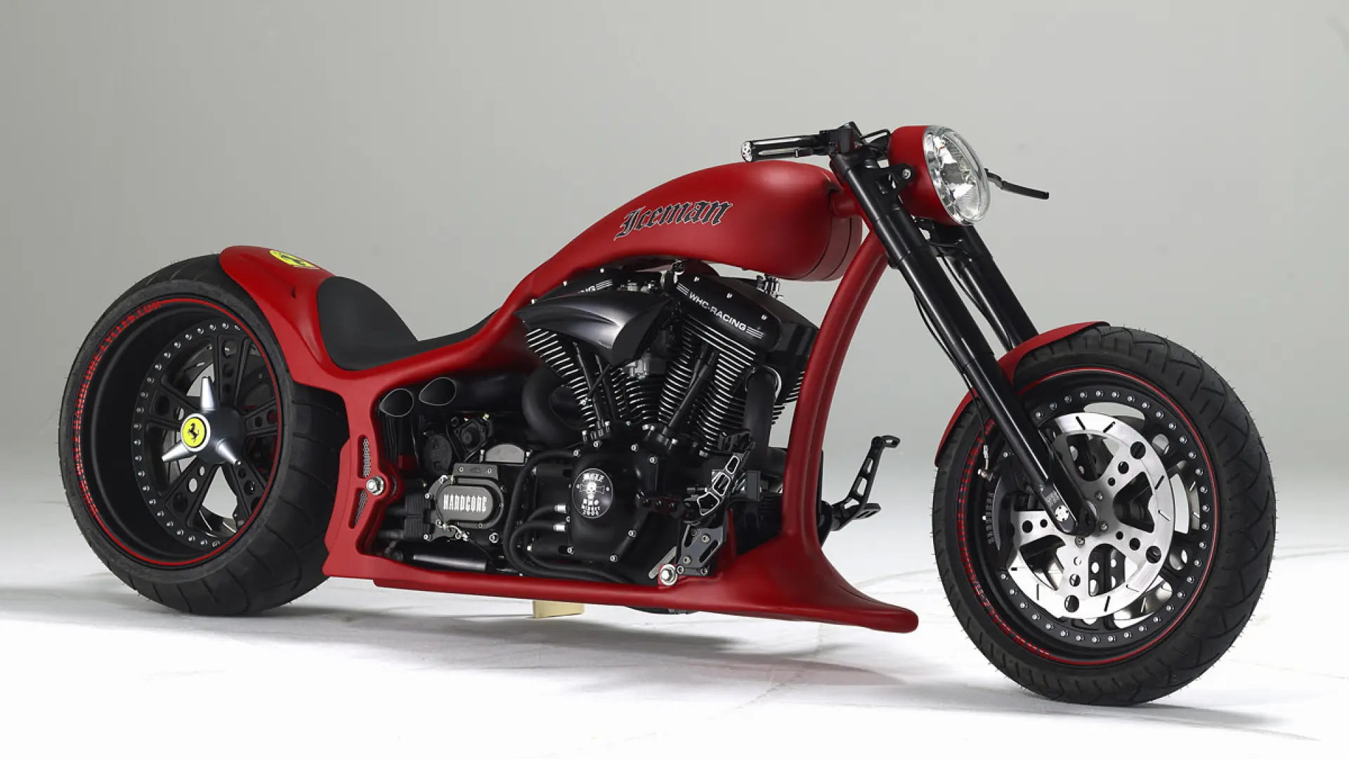 Conoces la espectacular moto 'Ferrari' de Kimi Raikkonen?