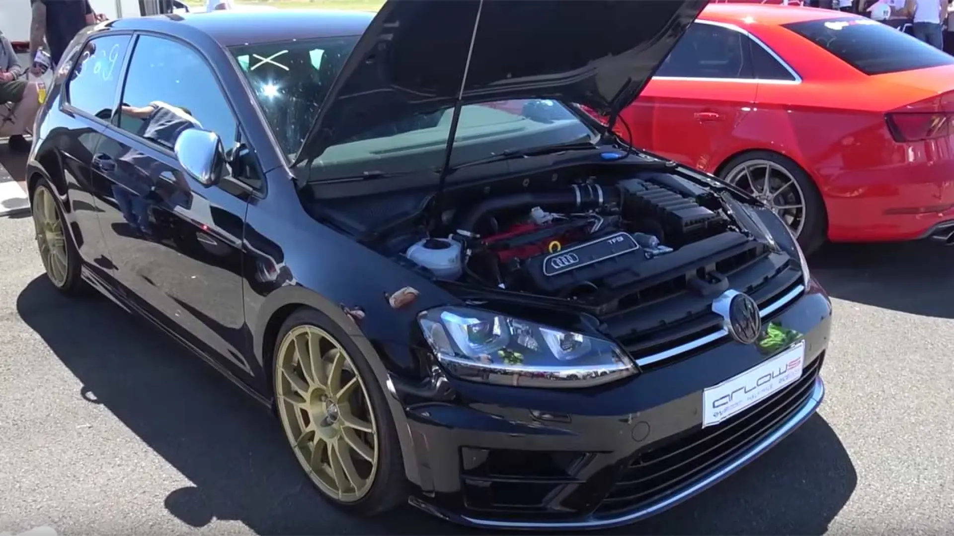 Este Volkswagen Golf R lleva el motor del Audi RS3. ¡Con 600 CV!