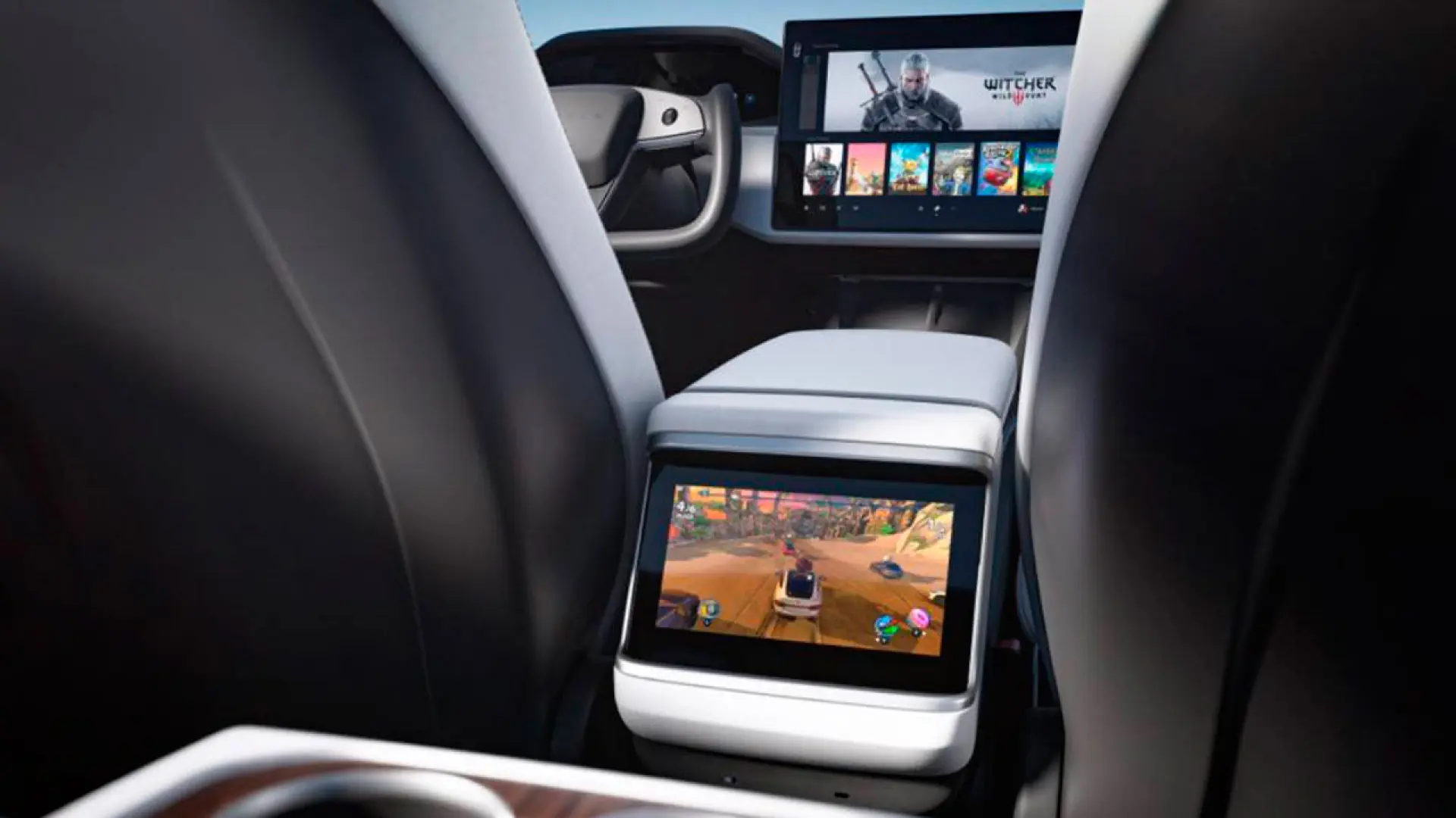 Interior del Tesla Model S