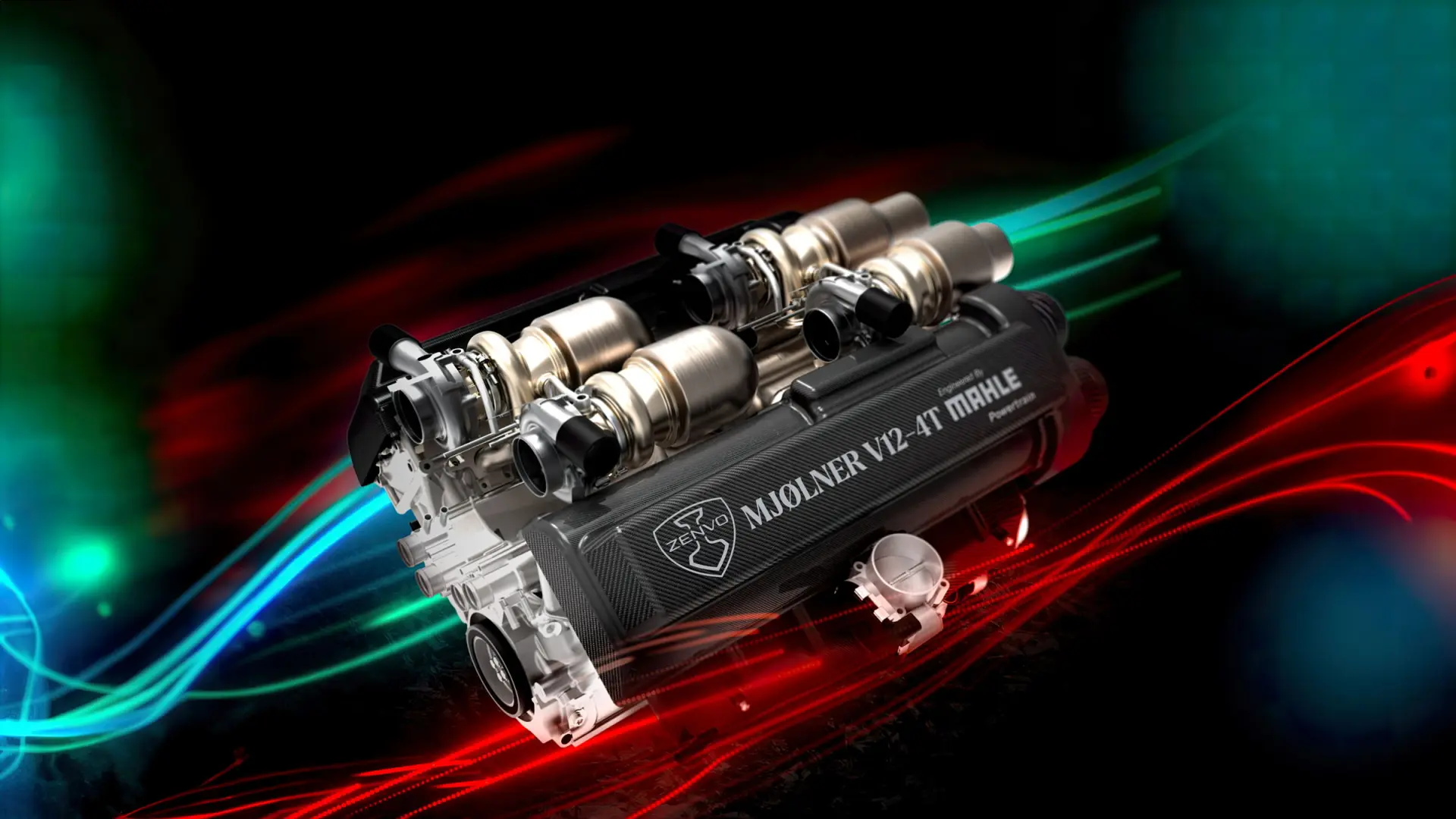 Este es el espectacular motor V12 tetraturbo del Zenvo Aurora