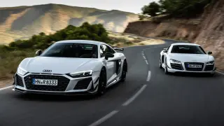Las dos generaciones del Audi R8