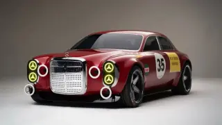 Mercedes 300 SEL 6.3 Red Pig