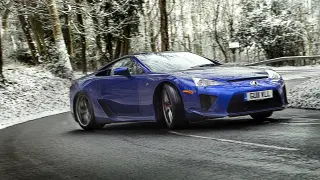 Jeremy Clarkson prueba del Lexus LFA