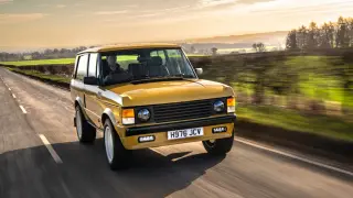 Twisted Range Rover Classic restomod.