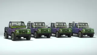 Land Rover Classic Defender V8 Spectral Green