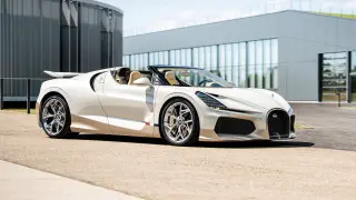 último Bugatti Mistral W16