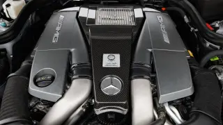 Motor V8 M156 de AMG.