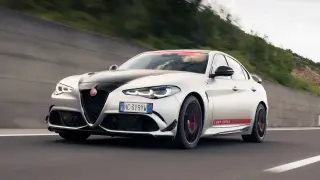 Prueba del Alfa Romeo Giulia Quadrifoglio Luna Rossa
