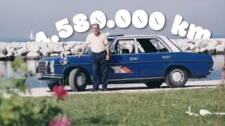 El Mercedes 240d W115 con 4,5 millones de kilómetros