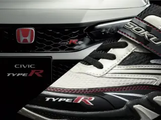 Zapatillas Syunsoku inspiradas en el Honda Civic Type R