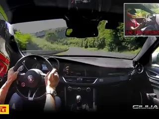 Récord Alfa Romeo Giulia en Nürburgring