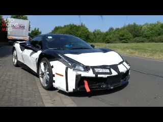 2019 KERS (HYBRID) powered Ferrari 488 Speciale/Scuderia spied testing at the Nürburgring