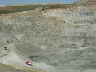 Yacimiento de níquel de Aguablanca, en Monesterio, Badajoz.