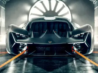 Concept de futuro Lamborghini.