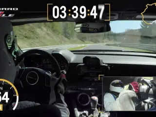 Vuelta a Nürburgring con el Chevrolet Camaro ZL1 1LE