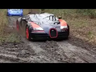 Bugattis, Lamborghinis And A LaFerrari Go Off-Roading