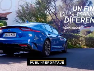 Diversión y elegancia en las líneas del Kia Stinger