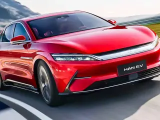 BYD Han, uno de los coches que llegará a España.