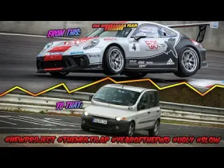 1999 Fiat Multipla - Nürburgring Nordschleife BTG - Base Lap (10:57.9)