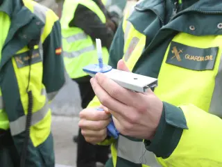 Control de drogas de la Guardia Civil.
