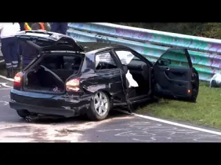 Brutal accidente Audi S3 en Nürburgring