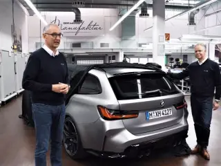 Trasera del BMW M3 Touring.
