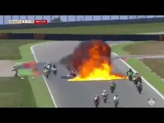 Vídeo del accidente de Motorland