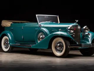 Cadillac V-12 All-Weather Phaeton, en la subasta de Amelia Island 2022.