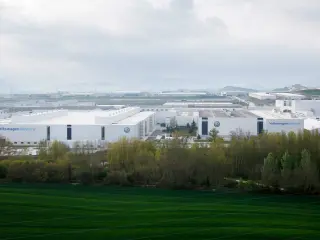 Planta de Volkswagen en Pamplona, Navarra.