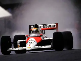 Ayrton Senna.