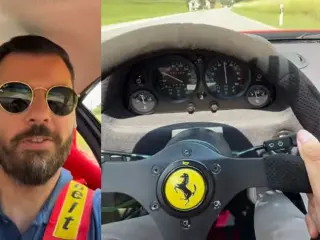 Mate Rimac Ferrari F40 turbo-lag