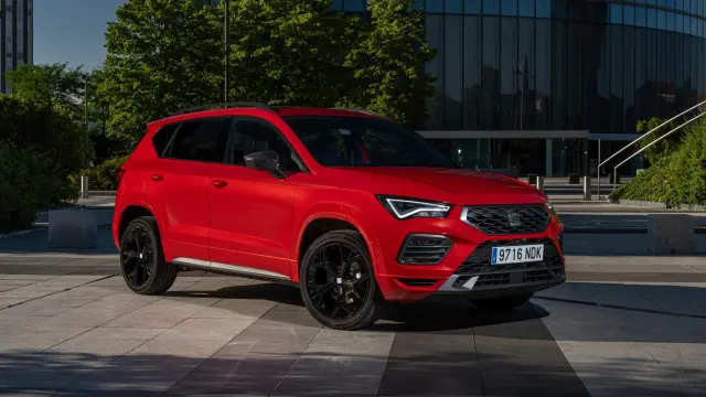 Frontal del Seat Ateca FR 2026.