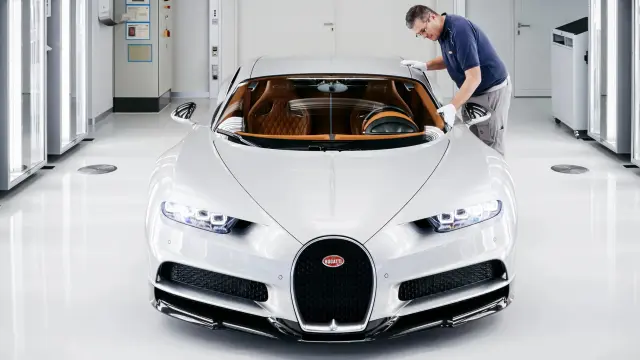 Fabricación del Bugatti Chiron