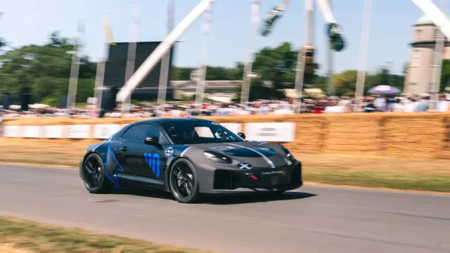 Alpine A110 Future eléctrico en Goodwood