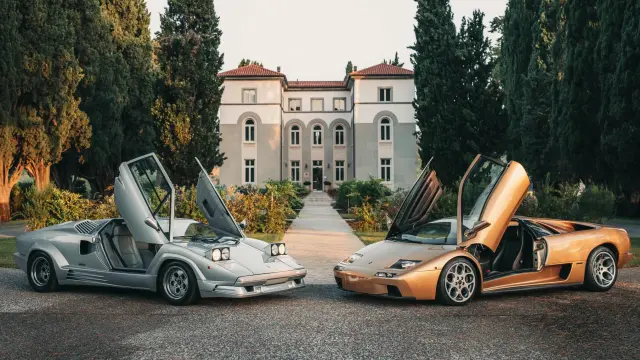 Lamborghini Countach y Lamborghini Diablo