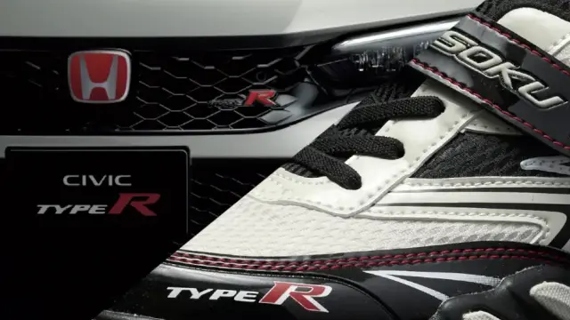 Zapatillas Syunsoku inspiradas en el Honda Civic Type R