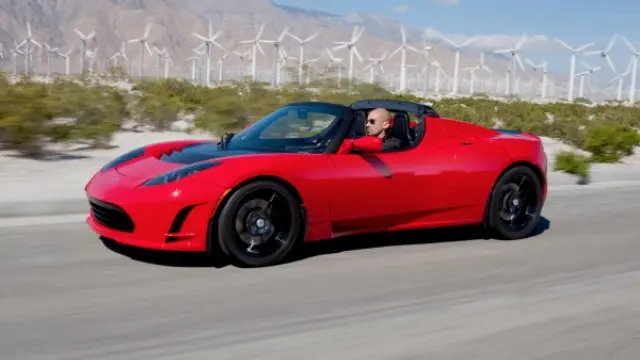 Tesla Roadster frontal