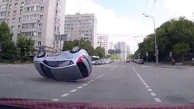 SPOOKY! UNEXPLAINED CAR CRASHES CAUGHT ON CAMERA