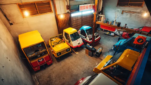 Museo de microcoches en Japón