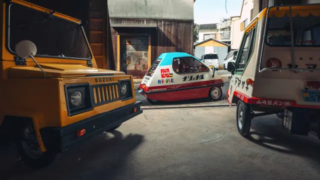 Museo de microcoches en Japón