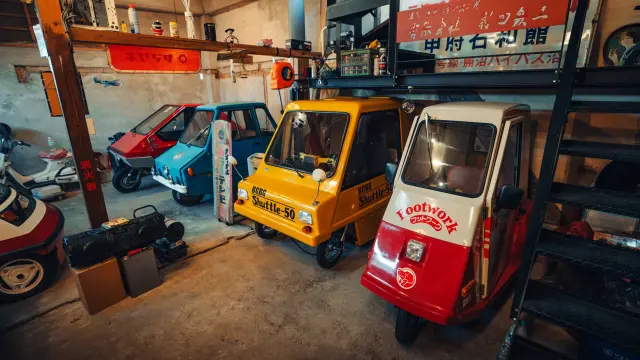 Museo de microcoches en Japón