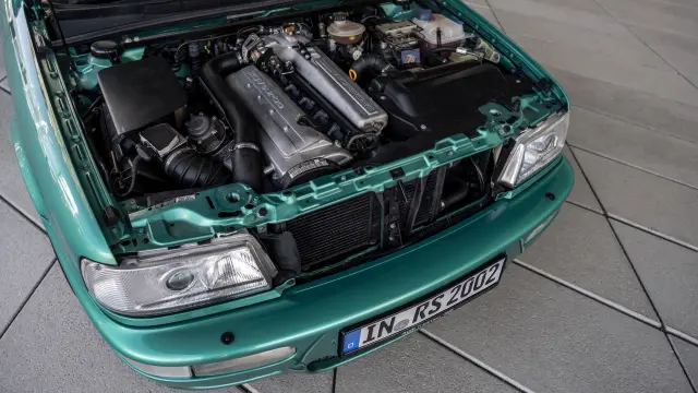 Motor cinco cilindros ADU del Audi RS2