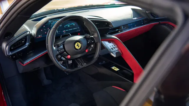 Interior del Ferrari 849 Testarossa