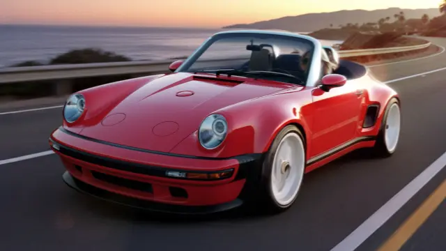 Restomod 911 Carrera Cabriolet de Singer