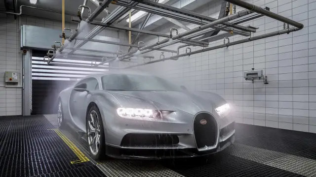 Fabricación del Bugatti Chiron