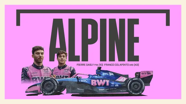 Equipos F1 2026: Alpine