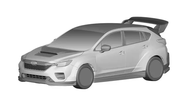 Patente del Subaru WRX STI