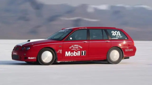 MG ZT-T X-15 en la Bonneville Speed Week
