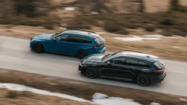 Audi RS5 Avant vs BMW M3 CS Touring