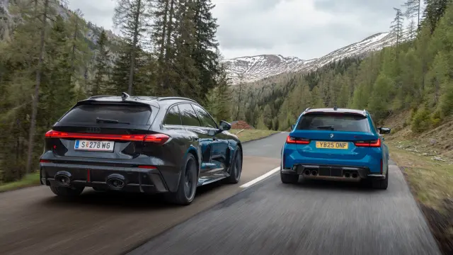 Audi RS5 Avant vs BMW M3 CS Touring